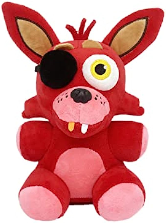 XSmart Mall | Foxy Plush | Red, Black| Night Plush Toy, Stuffed Animal, Gifts for Kid, Girls, Boys | 7&quot;
