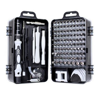 Precision Screwdriver Set (115 pcs) Professional Repair Tool Kit for Phone Laptop &amp; PC DIY With Magnetic sets