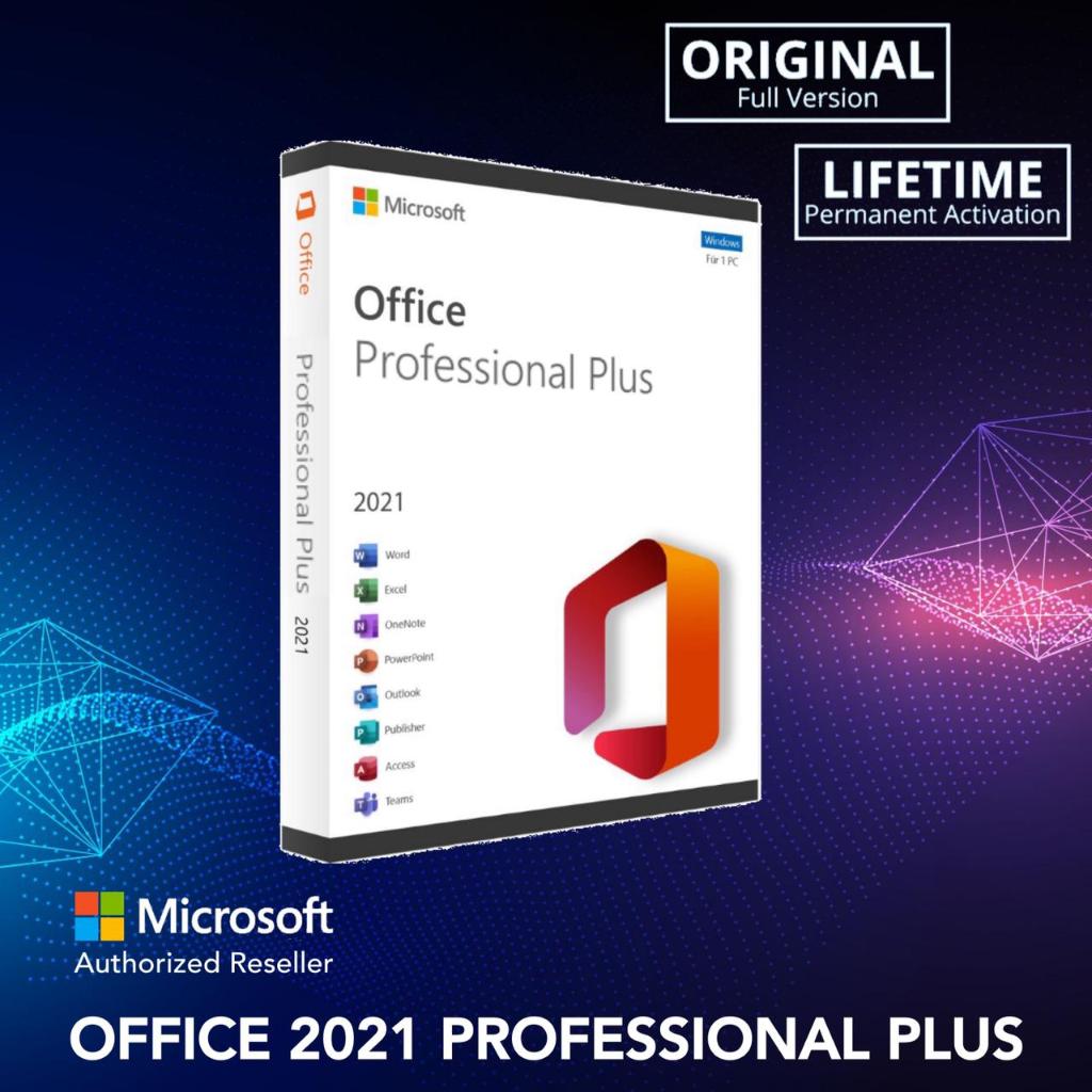 GENUINE Office Professional PRO PLUS 2016 | 2019 | 2021 - LIFETIME KEY