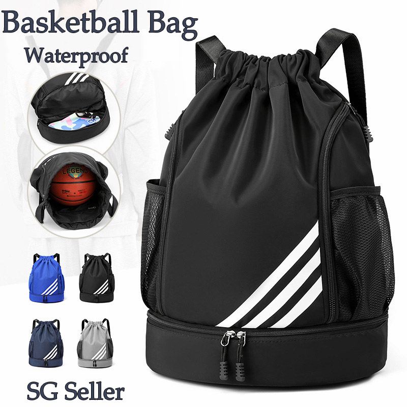 Outing-- Basketball Backpack Gym Sports Travel Luggage Bag Oxford Waterproof With Independent Shoe Warehouse