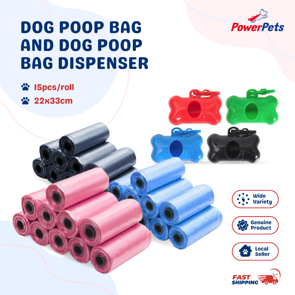 Biodegradable Pet Poop Bags - 8-36 Rolls, Compostable & Eco-Friendly